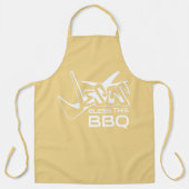 Jesus segne diese GRILLEN Schürze (Vorderseite)