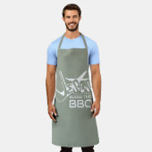 Jesus segne diese GRILLEN Schürze (Getragen)