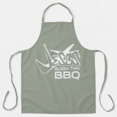 Jesus segne diese GRILLEN Schürze (Vorderseite)