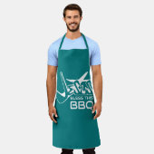 Jesus segne diese GRILLEN Schürze (Getragen)