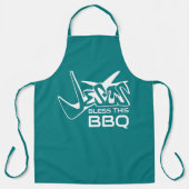 Jesus segne diese GRILLEN Schürze (Vorderseite)