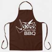 Jesus segne diese GRILLEN Schürze (Vorderseite)