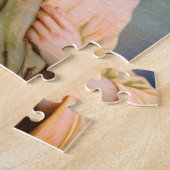 Jesus segne göttliche Gnade katholische Wohngestal Puzzle (Seite)