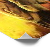 Jesus segne Mutter und Kind Poster (Ecke)