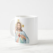 Jesus segnet Dich Kaffeetasse (Vorderseite Links)