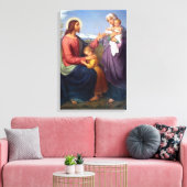 Jesus segnet die Kinder religiös Leinwanddruck (Insitu (Wohnzimmer))
