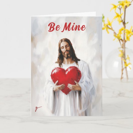 Jesus: Seid mein Karte (Gelbe Blume)