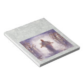 Jesus & seine Engel 1 Optionen Notizblock (angewinkelt)