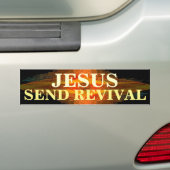 JESUS SEND REVIVAL Autoaufkleber (Auf Auto)