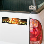JESUS SEND REVIVAL Autoaufkleber (Auf Lkw)