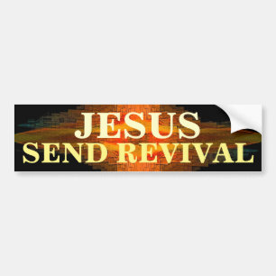 JESUS SEND REVIVAL Autoaufkleber