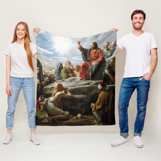 Jesus, Sermon auf dem Berg, Fleecedecke (Beispiel)