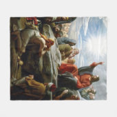 Jesus, Sermon auf dem Berg, Fleecedecke (Vorderseite (Horizontal))