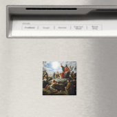 Jesus, Sermon auf dem Berg, Kühlschrank Magnet (In Situ (Geschirrspüler))