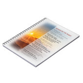 Jesus' Sermon auf dem Berg - Matthew 5 Notizblock (Linke Seite)