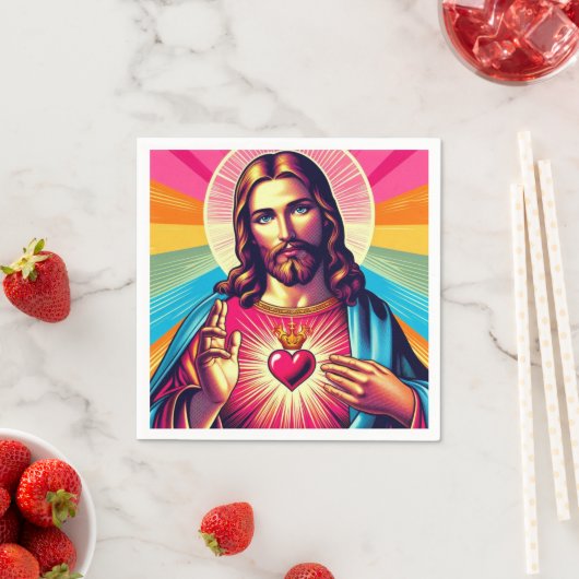 Jesus Servietten! Serviette (Beispiel)