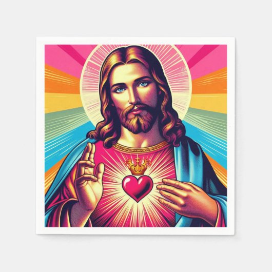 Jesus Servietten! Serviette (Vorderseite)