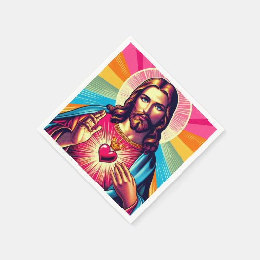 Jesus Servietten! Serviette (Ecke)