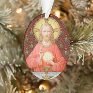 Jesus setzt die Heilige Kommunion ein (SAU 045) Ornament