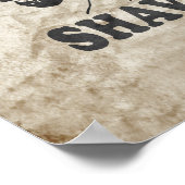 JESUS SHAVES POSTER (Ecke)