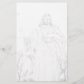 Jesus Shepherd Stationery Briefpapier (Vorderseite)