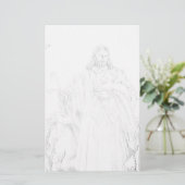 Jesus Shepherd Stationery Briefpapier (Stehend Vorderseite)