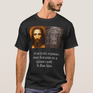 Jesus Shroud von Turin Mandylion Heilige Gesichter T-Shirt