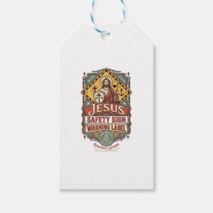 Jesus-Sicherheitsschild Warnschild Jesus-Sicherhei Geschenkanhänger