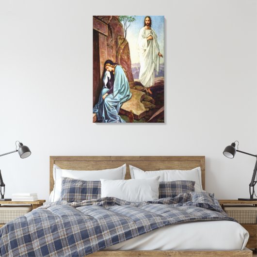 Jesus sieht Frauen in verschlungenen Leinwand (Insitu (Schlafzimmer))