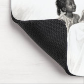 Jesus sitzt mit Kindern Mousepad (Ecke)