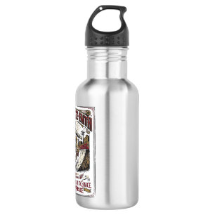 Jesus Skate Longboard Shirt Christlich Edelstahlflasche