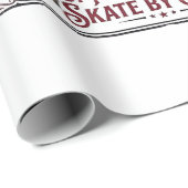Jesus Skate Longboard Shirt Christlich Geschenkpapier (Rolleneckpunkt)