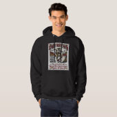Jesus Skate Longboard-Shirt Christlich Hoodie (Vorne ganz)