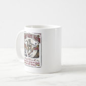 Jesus Skate Longboard Shirt Christlich Kaffeetasse (Vorderseite Links)
