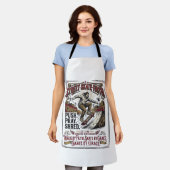 Jesus Skate Longboard Shirt Christlich Schürze (Getragen)