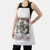 Jesus Skate Longboard Shirt Christlich Schürze (InSitu)