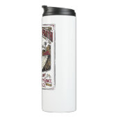 Jesus Skate Longboard Shirt Christlich Thermosbecher (Nach rechts gedreht)