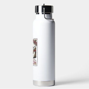 Jesus Skate Longboard Shirt Christlich Trinkflasche