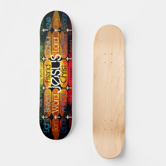 Jesus Skateboard (Vorderseite)
