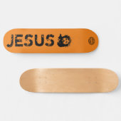 Jesus Skateboard, 8 1/8" Deck Skateboard (Horizontal)