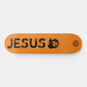 Jesus Skateboard, 8 1/8" Deck Skateboard (Horizontal)
