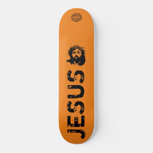 Jesus Skateboard, 8 1/8" Deck Skateboard (Vorderseite)