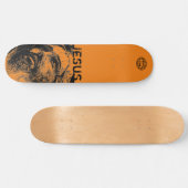 JESUS - Skateboard, 8 1/8" Deck Skateboard (Horizontal)