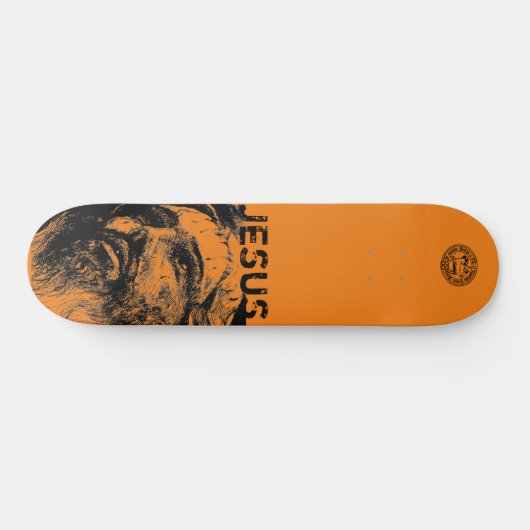 JESUS - Skateboard, 8 1/8" Deck Skateboard (Horizontal)