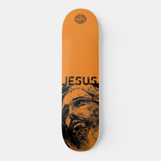 JESUS - Skateboard, 8 1/8" Deck Skateboard (Vorderseite)
