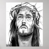 Jesus Sketch Poster (Vorne)