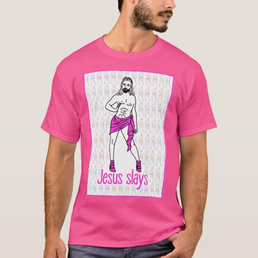 Jesus Slays T-Shirt (Vorderseite)