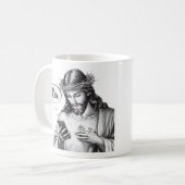 Jesus SMS schreiben - JK YOLO BRB Kaffeetasse (Vorderseite Links)