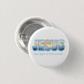 Jesus Sonnenaufgang Button (Vorne & Hinten)
