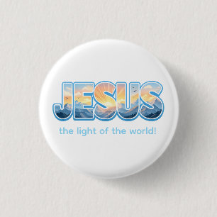 Jesus Sonnenaufgang Button
